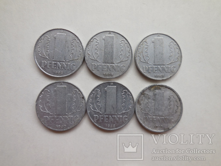 Лот Монеты ГДР, фото №3