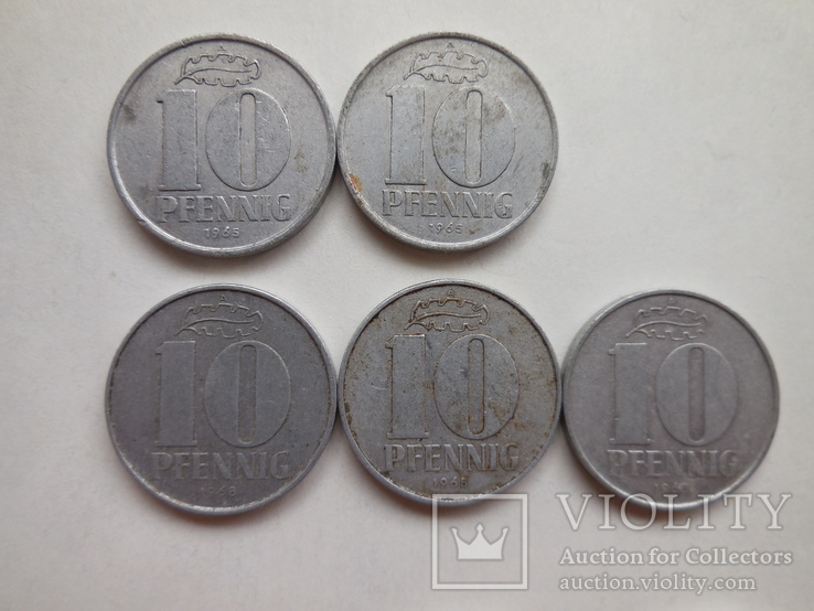 Лот Монеты ГДР, фото №6