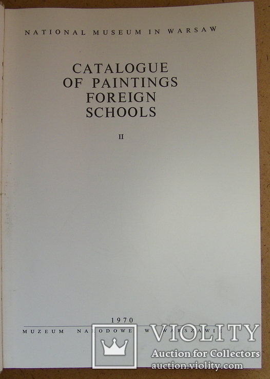 Каталог живописи в музее Варшавы 2 том 1970, фото №4