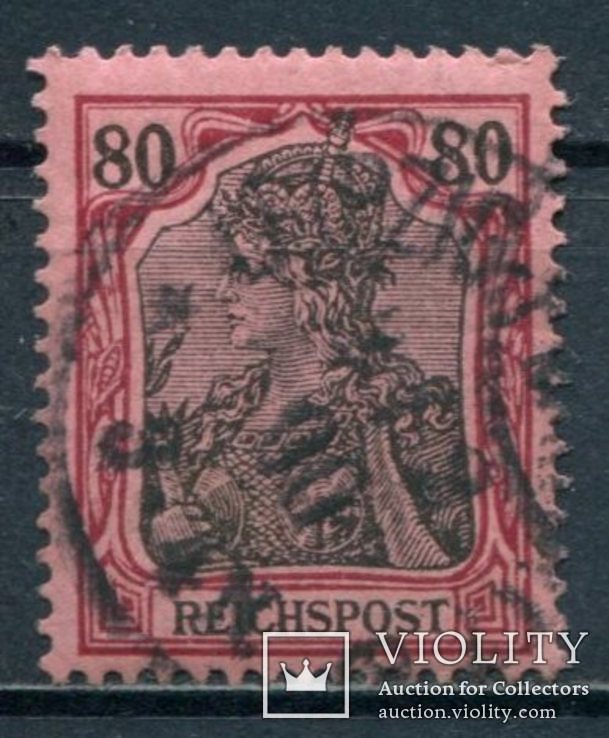 1900 Германия стандарт "REICHSPOST" 80 pfg