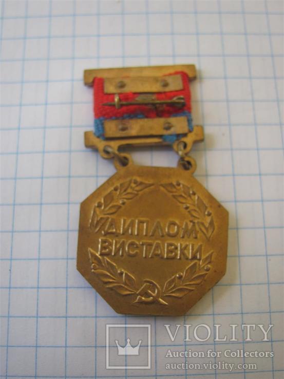 Медаль Диплом выставки ВДНГ УРСР(2), фото №3