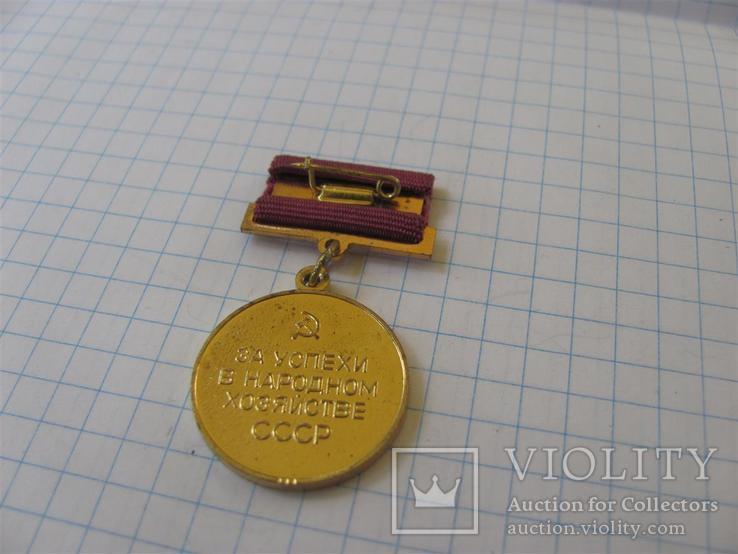 Медаль ВСХВ За успехи в народном хозяйстве, фото №4