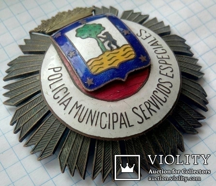 Іспанська відзнака "Policia municipal servicios especiales", photo number 8