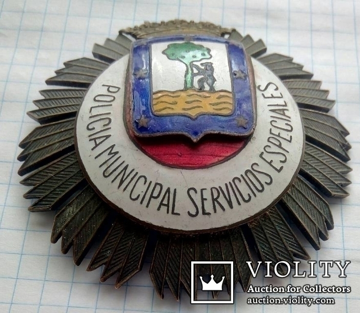 Іспанська відзнака "Policia municipal servicios especiales", photo number 10