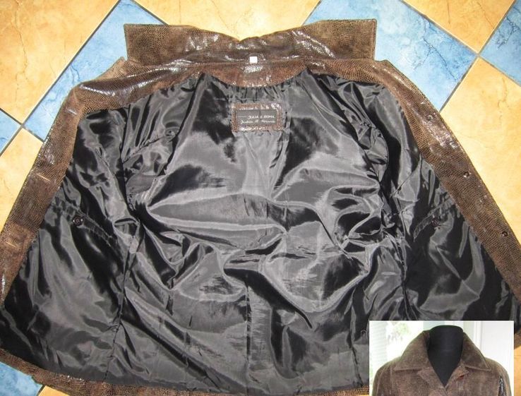 Стильная женская кожаная куртка JULIA. S. ROMA. Лот 132, фото №5