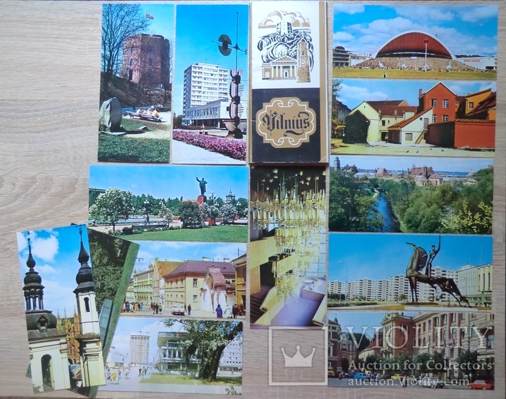 Набор открыток "Вильнюс", 1978 год.