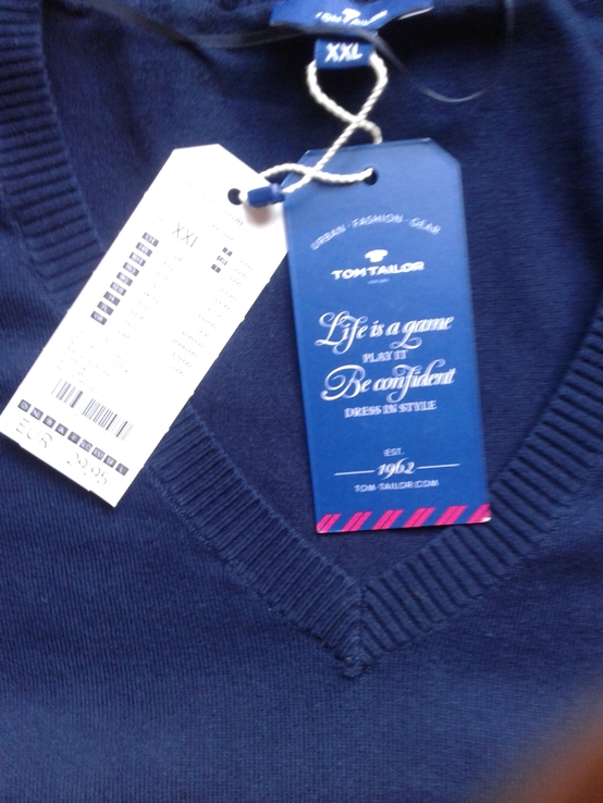 Мужской Пуловер Tom Tailor 2XL, Германия., фото №7