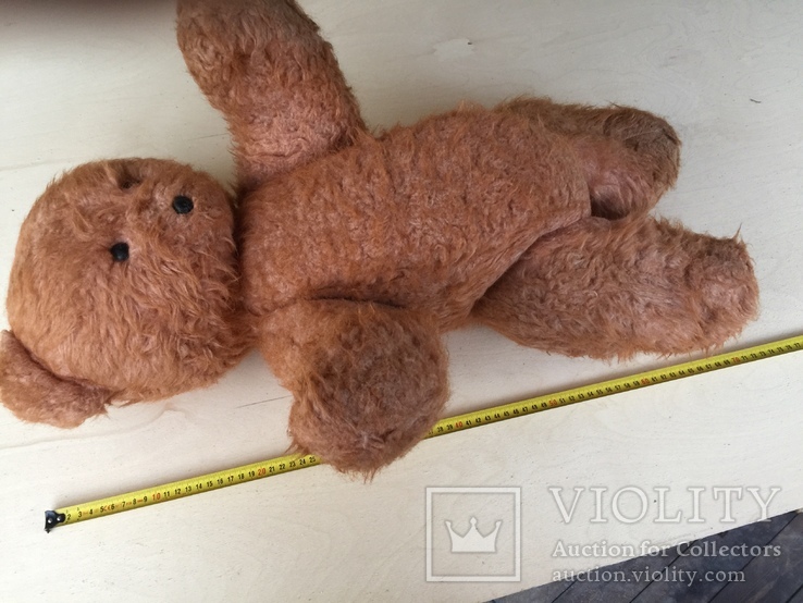 Медведь мишка медвежонок солома или опилки 70 см рычит, фото №3