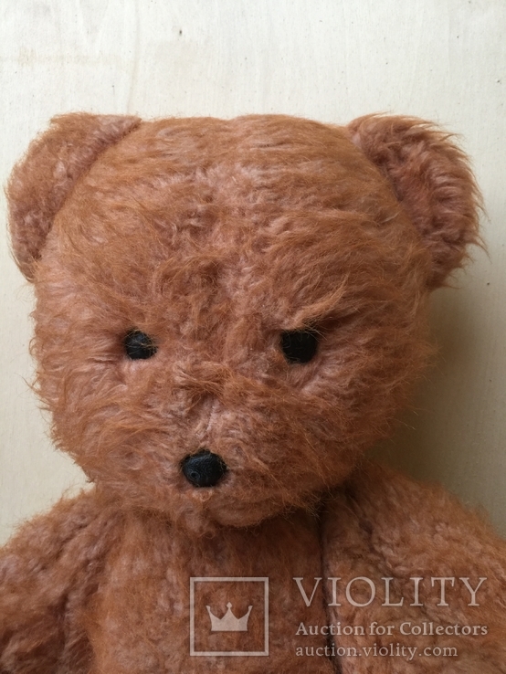 Медведь мишка медвежонок солома или опилки 70 см рычит, фото №11