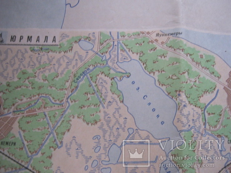 Туристкие карты  схемы  Литовская и Латвийская СССР + Польша, фото №6