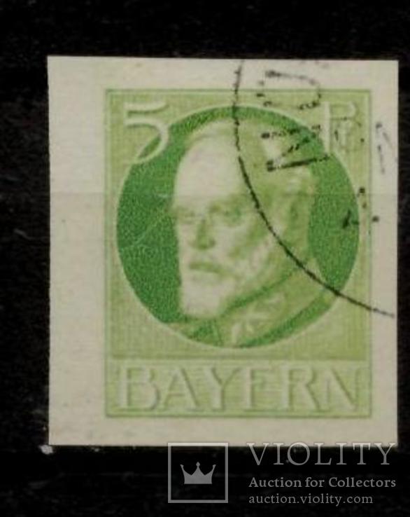 Баварія Німеччина 1916 беззубцева КЦ 17євро