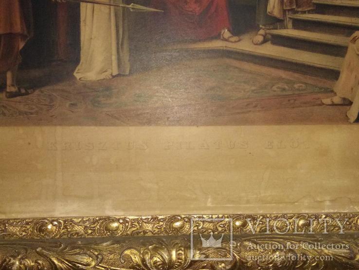 Иисус перед Пилатом 1915 г. Австро-Венгрия. Репродукция., фото №4