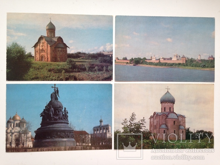 Комплект открыток. Новгород. 1972. 16 штук., фото №3
