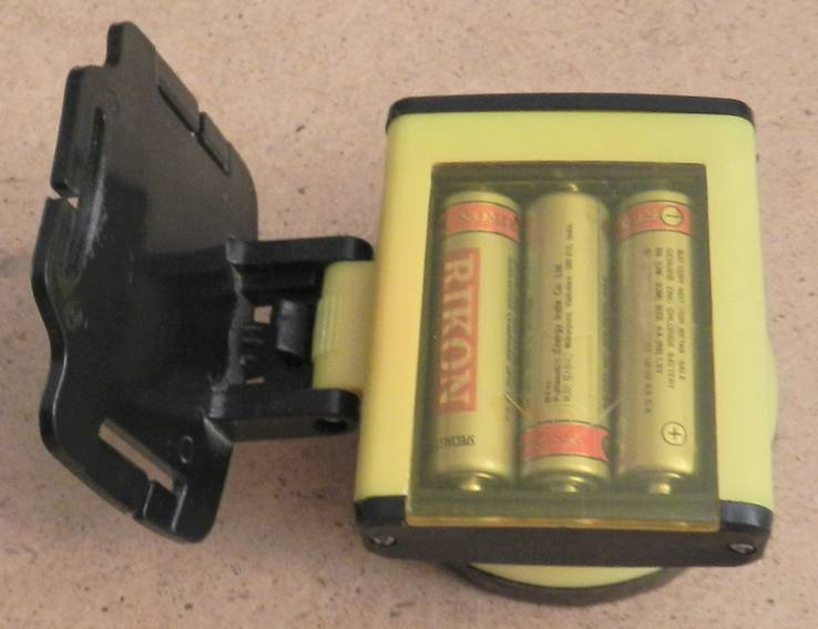 Налобный фонарь 8+1 на батарейках, фото №8