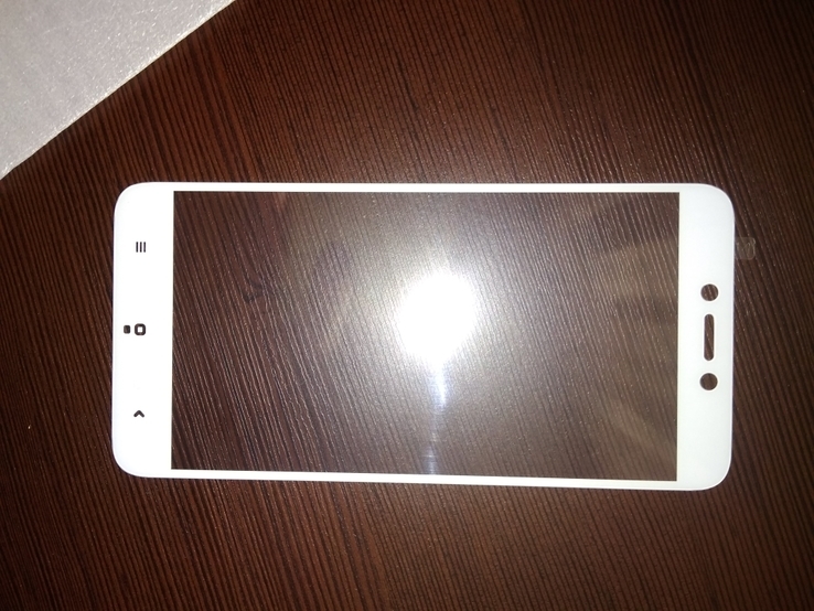 Xiaomi Redmi 4x стекло защитное белое, фото №3