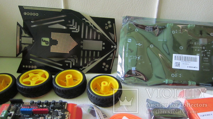 Сборной робот Cherokey: A 4WD Arduino Basic Robot Building Kit, фото №4