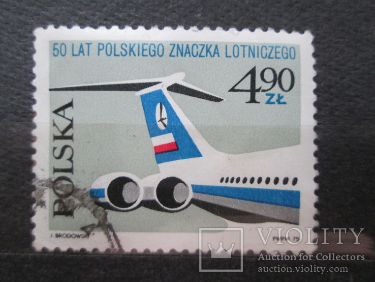 Польша 1975 гаш авиация