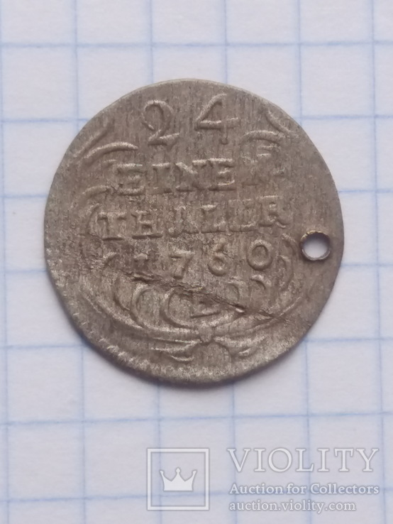 1/24 талера 1760, фото №4