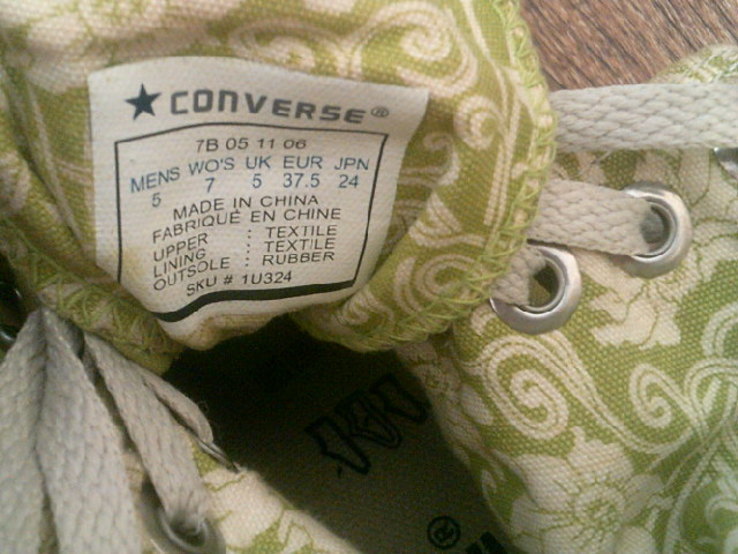 Converse - стильные кеды разм.37,5, фото №12