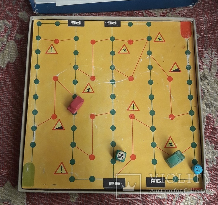 Настольная игра Автокросс 1978 г, фото №4