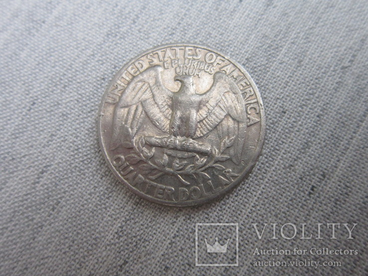 Quarter dollar 1965, фото №3