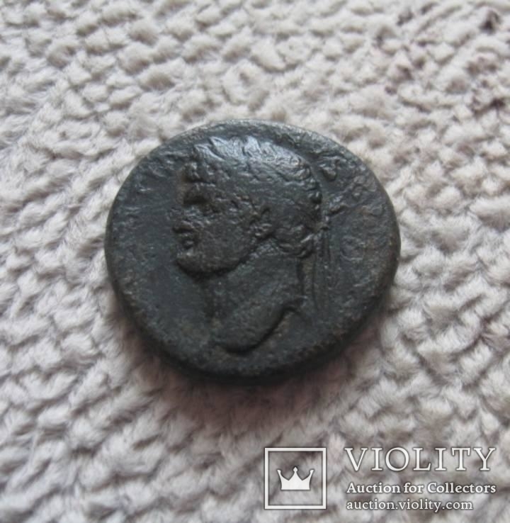Асс император Домициан 81-96 г.г. н.э. - вес 16,1 грамм