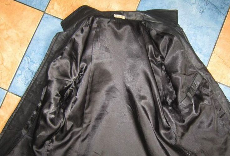 Стильная женская кожаная куртка. Лот 227, фото №6