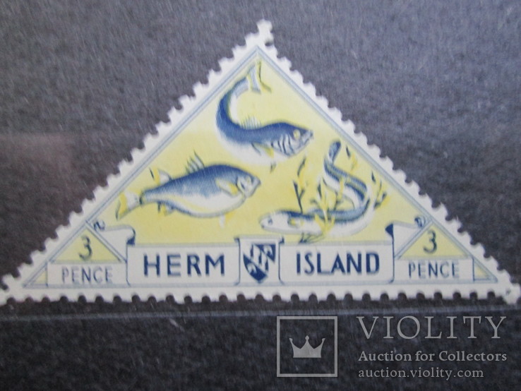Остров Херм 1954 фауна ** 4