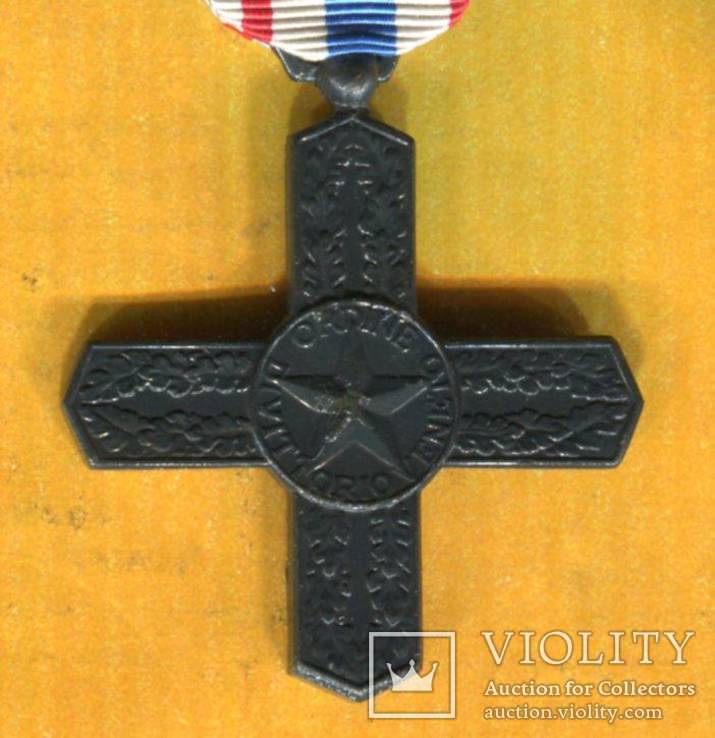 Италия Крест Военный Орден Витторио Венето, фото №3