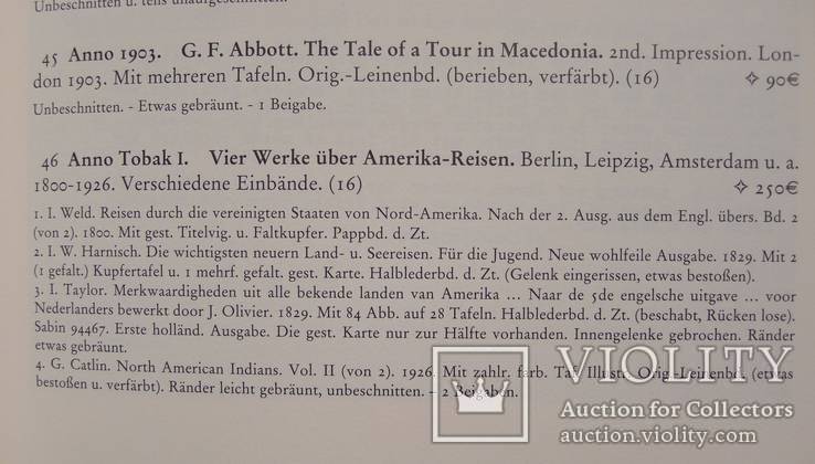 Коллекция книг История Табака. Коллекция книг Реемтсма. Аукционник., фото №10