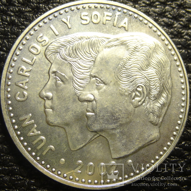 12 євро Іспанія 2002 Головування в ЄС срібло, фото №3