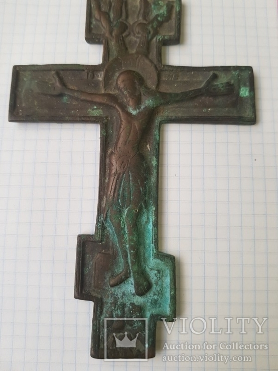 Крест Распятие Медный, фото №6