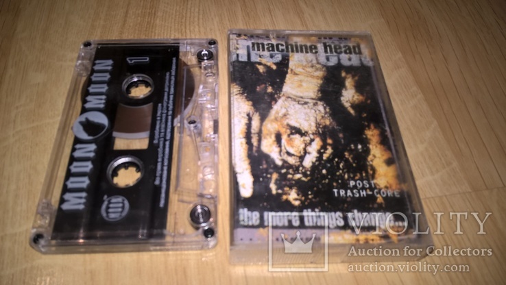 Machine Head (The More Things Chang) 1994. (AU). Кассета. Moon Records., фото №2