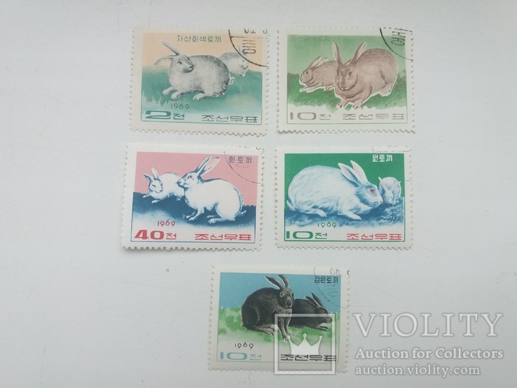 Набір з 5 марок, фото №2