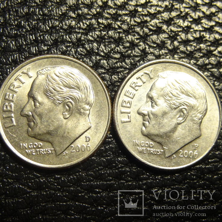 10 центів США 2006 (два різновиди), фото №2