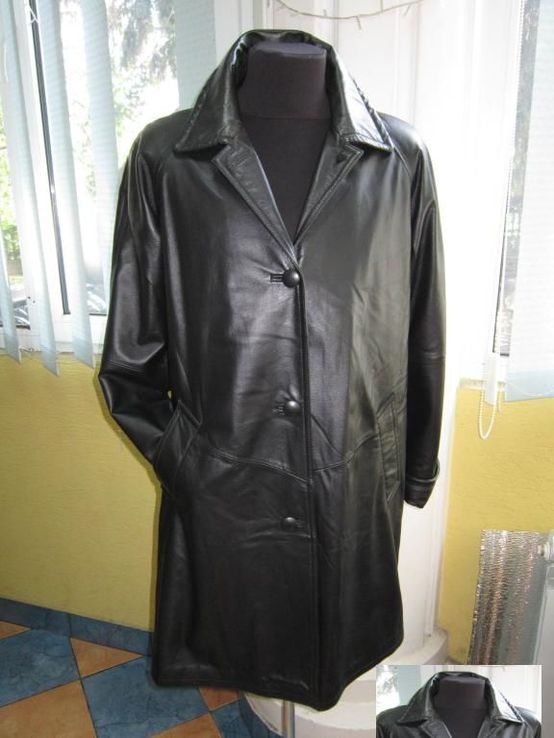 Большая женская кожаная куртка Collection. Германия. Лот 229, фото №2