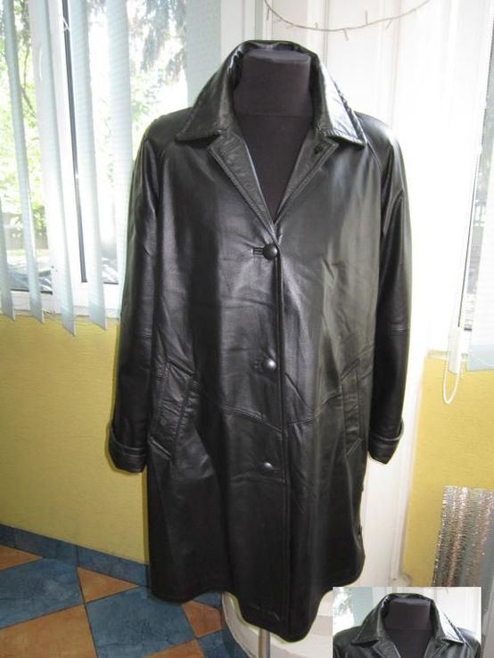 Большая женская кожаная куртка Collection. Германия. Лот 229, фото №3