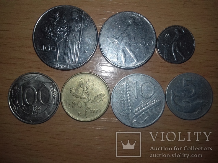 Монеты Италия, фото №3
