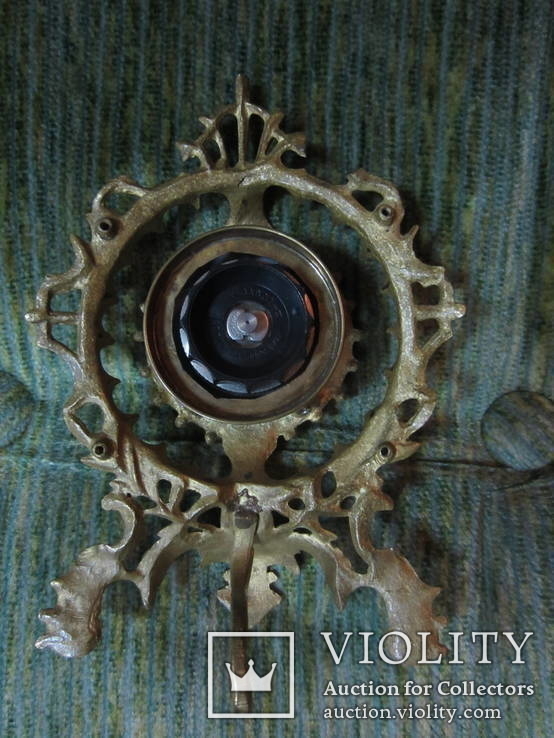  Каминные часы Виктория, ХIХ век. бронза, Франция, фото №10