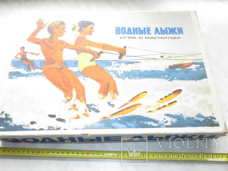 Коробка для игры "Водные лыжи". 1976 год., фото №5