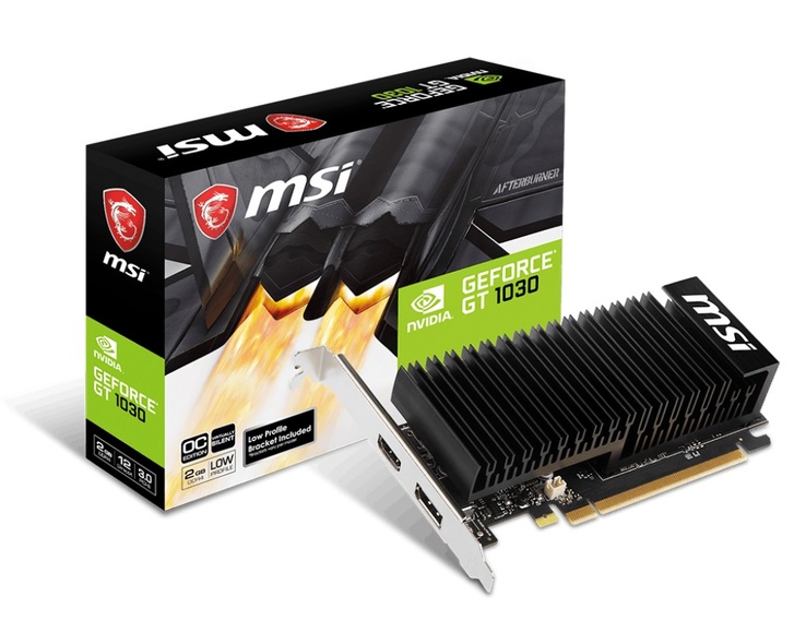 Видеокарта MSI GeForce GT1030 2 GB GDDR5, фото №2