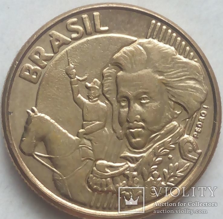 Бразилия 10 центавос 2011, фото №3