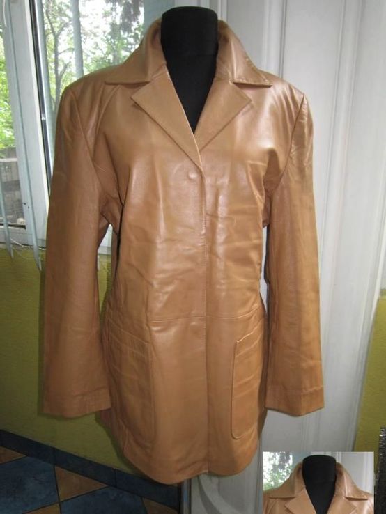 Женская кожаная куртка WOODPECKER. Германия. Лот 238, фото №3