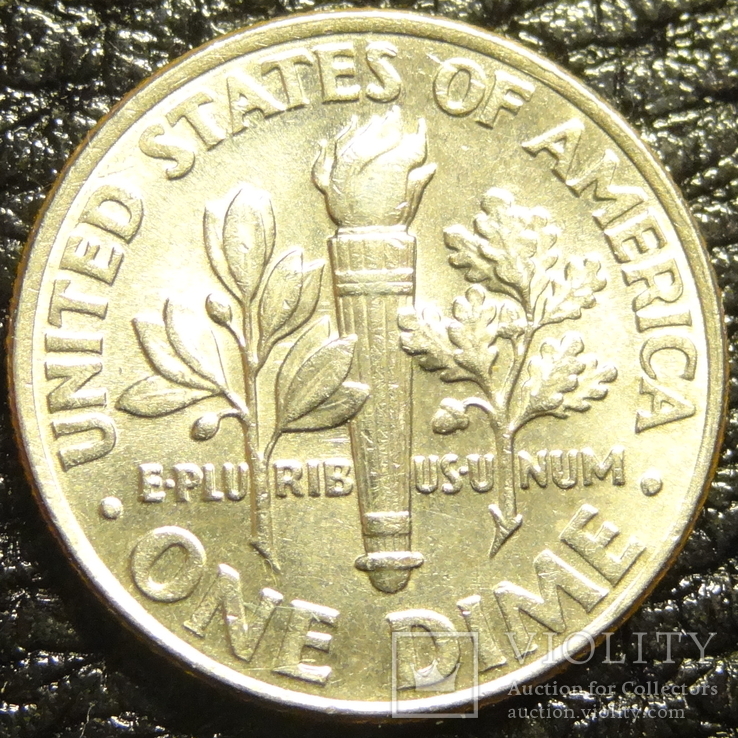 10 центів США 2002 D, фото №3