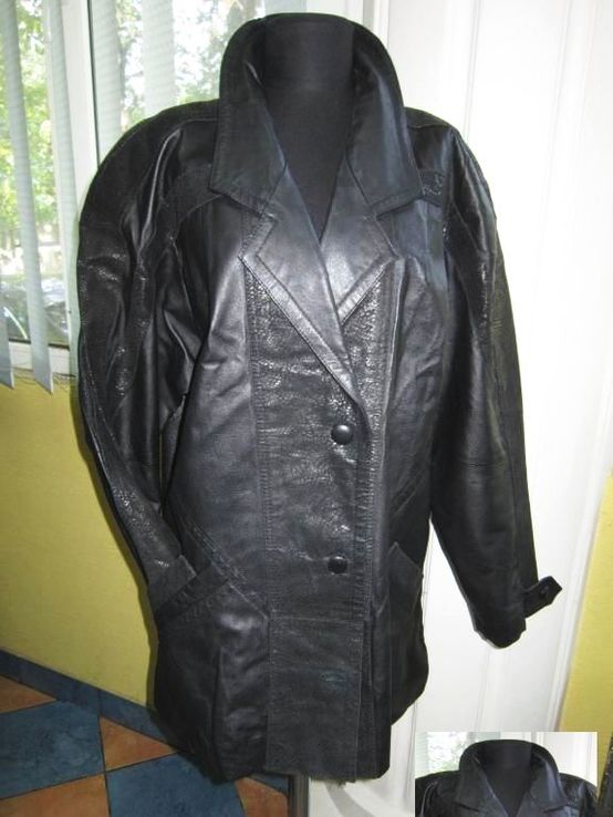 Большая женская кожаная куртка. Германия. Лот 235, photo number 2