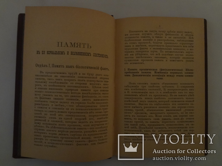 1900 Память в нормальном и болезненном состоянии Библ. Гринченко, фото №5