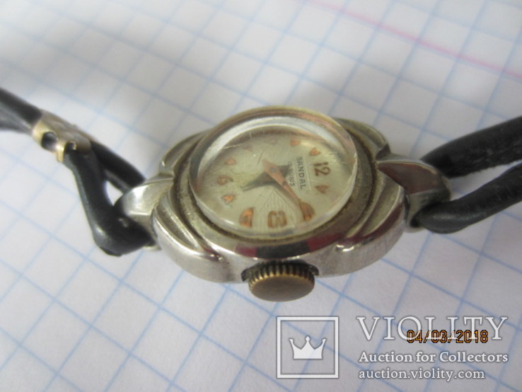   часы Sandal 15 jewels Швейцария, фото №5