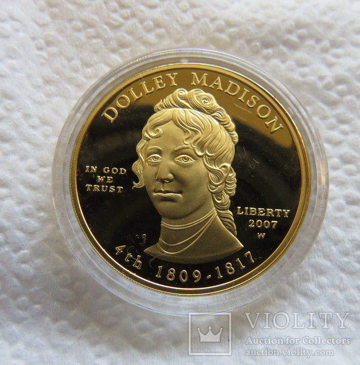10 $ 2007 года США золото 15,55 грамм 999,9`, фото №2