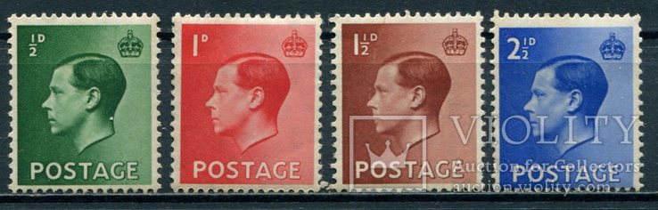 1936 Великобритания Король Эдуард VII серия, фото №2