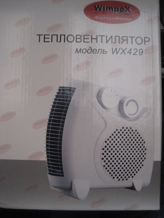 Тепловентилятор Wimpex Fan Heater WX-429 - 1, фото №2